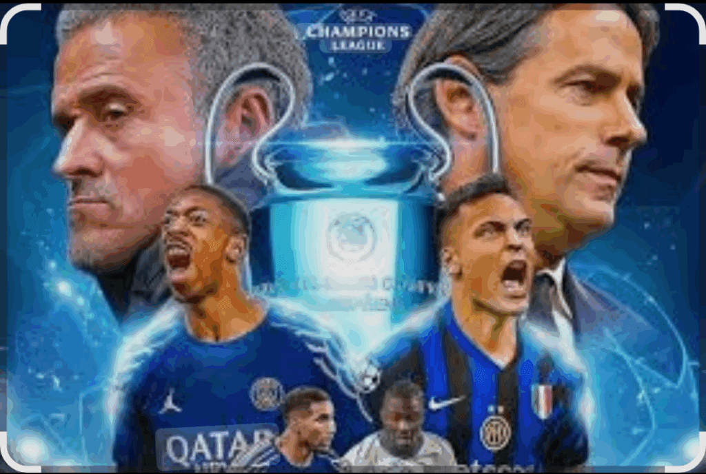 نهائي دوري أبطال أوروبا 2025: باريس سان جيرمان × إنتر ميلان - الذكاء الاصطناعي يحدد الفائز أبطال أوروبا