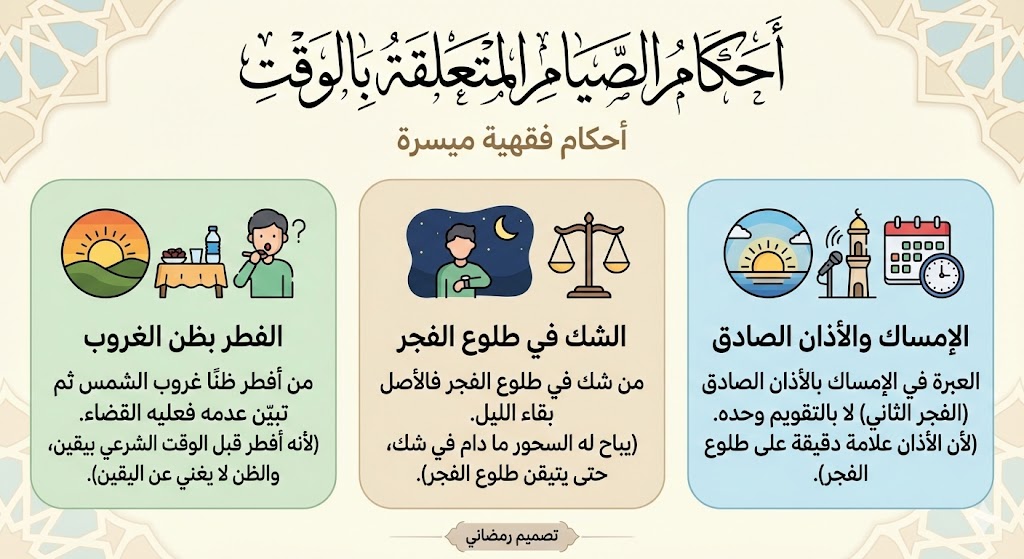 أحكام فقهية في رمضان .....نصائح رمضانية