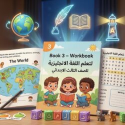 Book 3 – Workbook كتاب النشاط لتعلم اللغة الانجليزية للصف الثالث الابتدائي