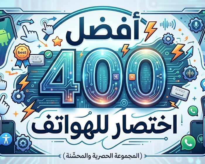 أفضل 400 اختصار للهواتف