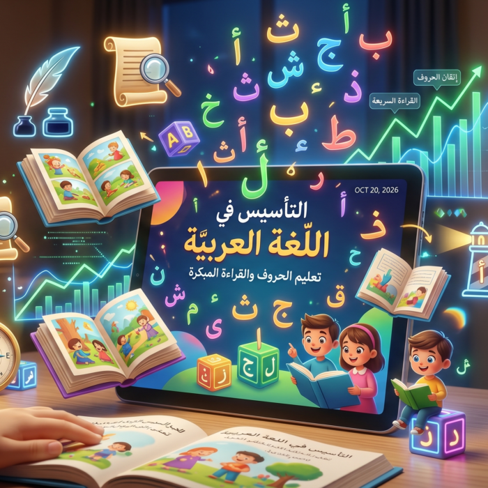 التأسيس في اللغة العربية – تعليم الحروف والقراءة المبكرة
