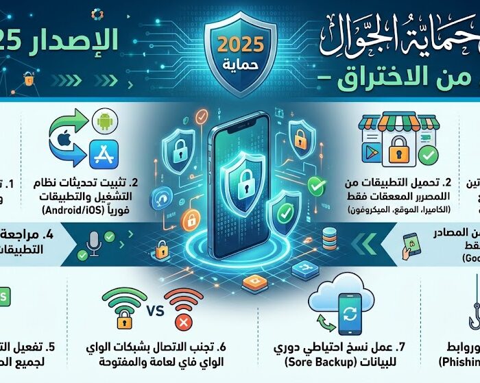 دليل حماية الجوال من الاختراق – الإصدار 2025