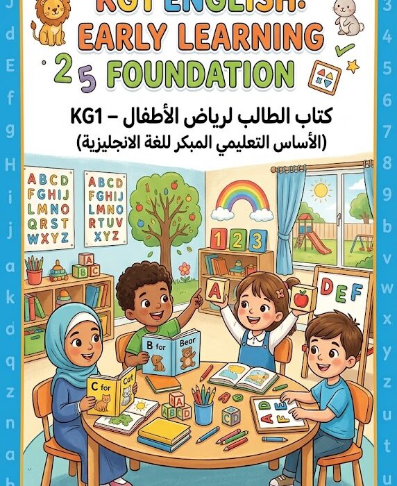 كتاب الطالب لرياض الأطفال – KG1 (الأساس التعليمي المبكر للغة الانجليزية)