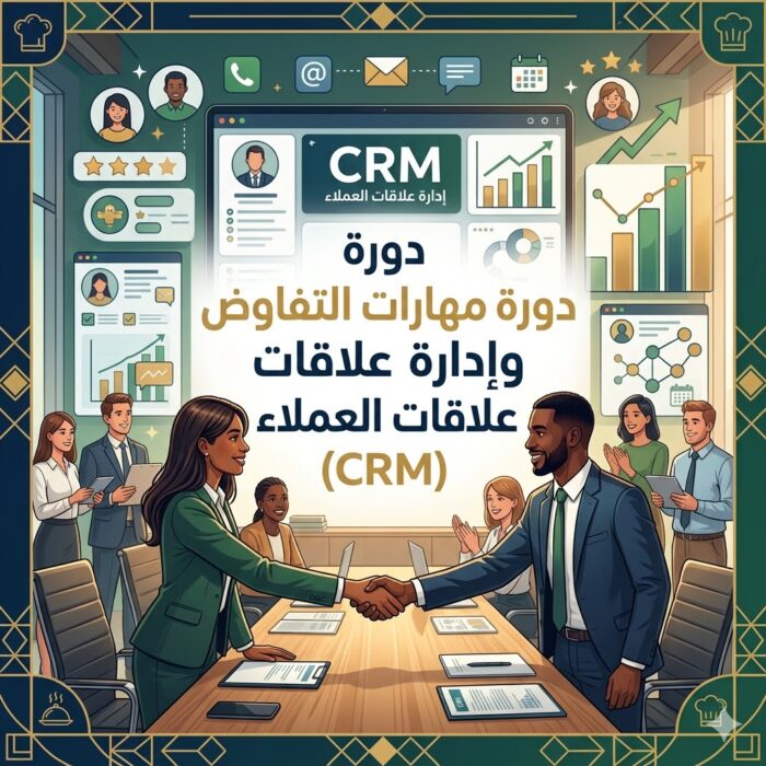 دورة مهارات التفاوض وإدارة علاقات العملاء (CRM)