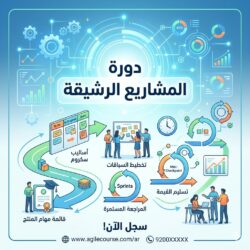 دورة إدارة المشاريع الرشيقة (Agile)