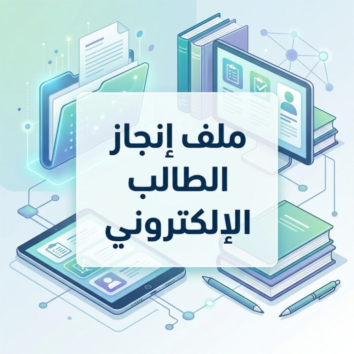 ملف إنجاز الطالب الإلكتروني