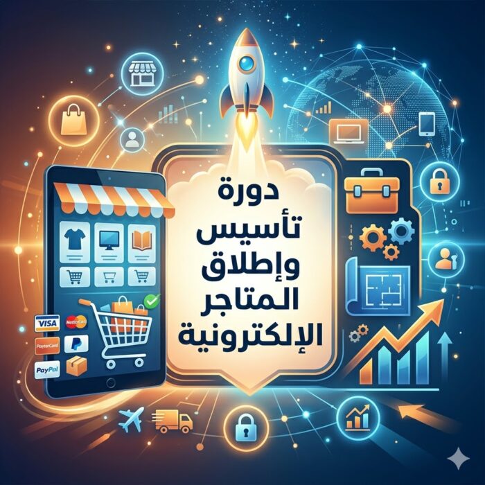 دورة تأسيس وإطلاق المتاجر الإلكترونية