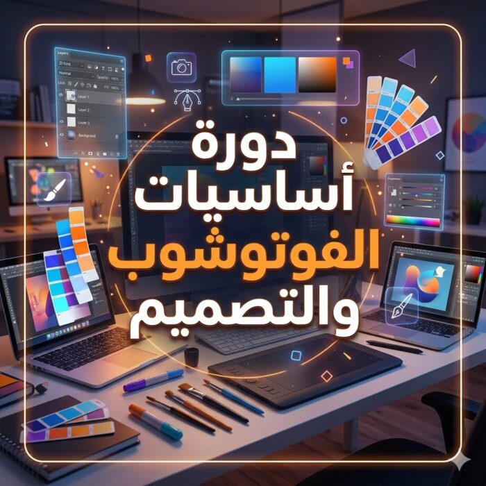 دورة أساسيات الفوتوشوب والتصميم