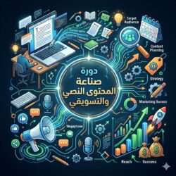 دورة صناعة المحتوى النصي والتسويقي