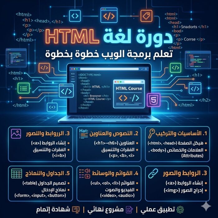 دورة لغة HTML