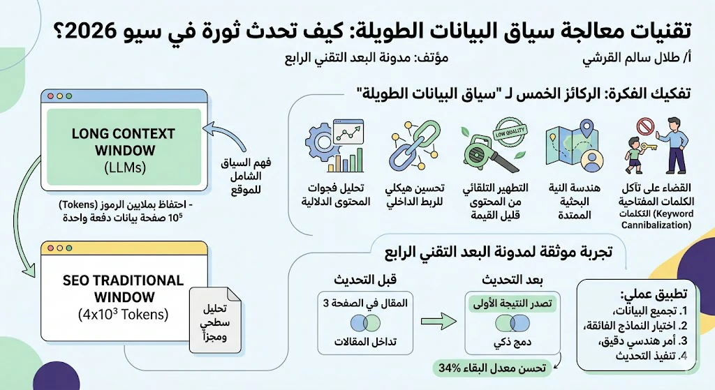  معالجة سياق البيانات الطويلة