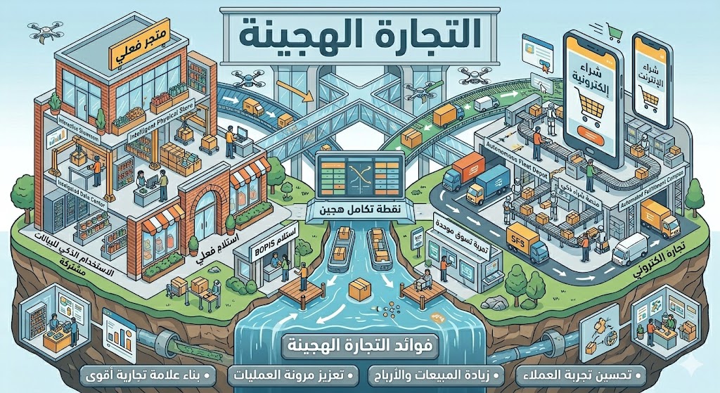 التجارة الهجينة