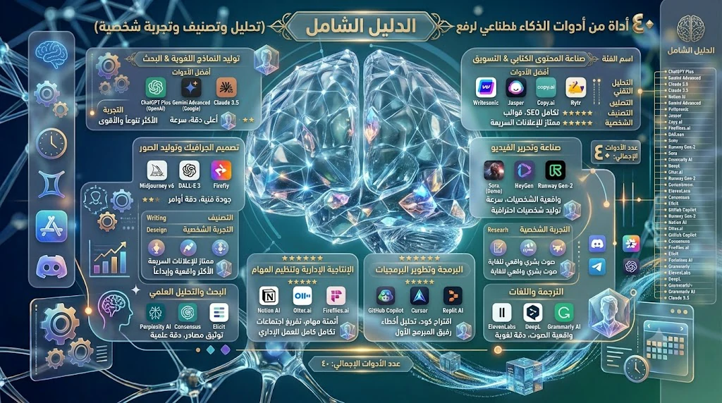 أدوات الذكاء الاصطناعي