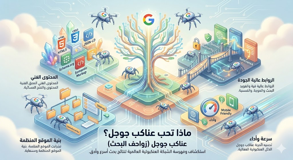 عناكب جوجل