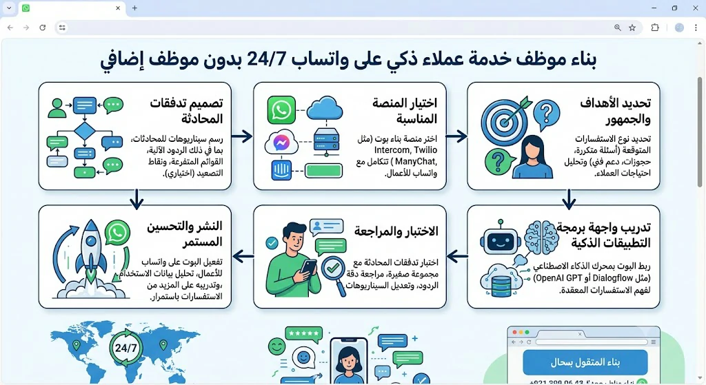 موظف خدمة عملاء ذكي