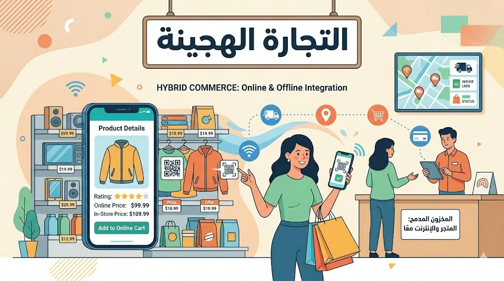 التجارة الهجينة