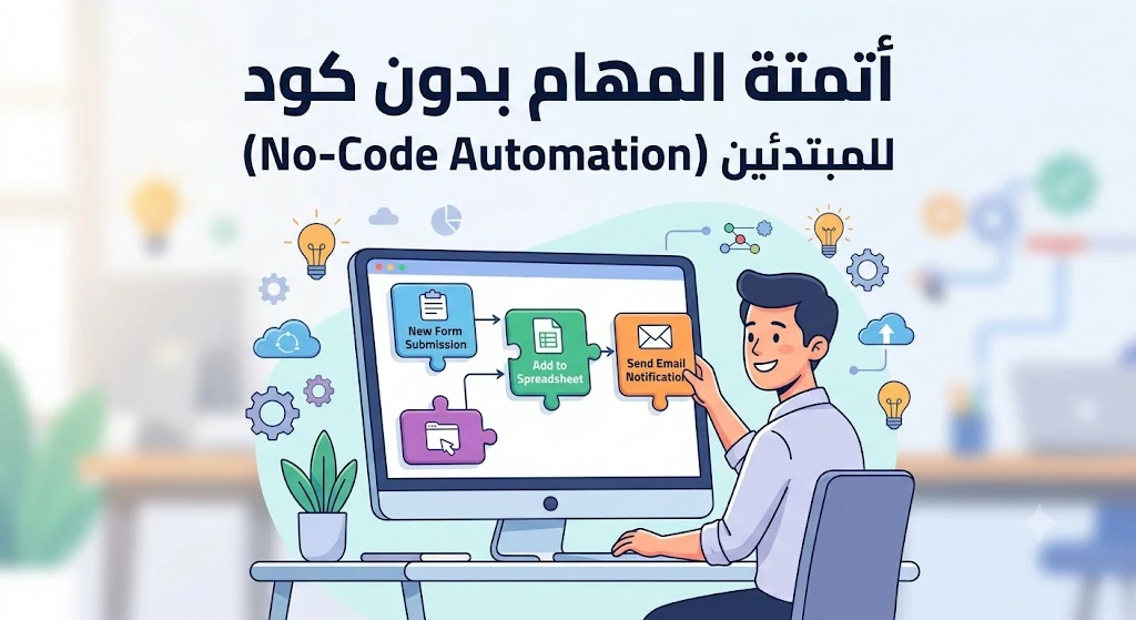 أتمتة المهام بدون كود