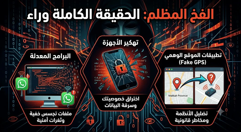 تهكير الأجهزة والبرامج المعدلة
