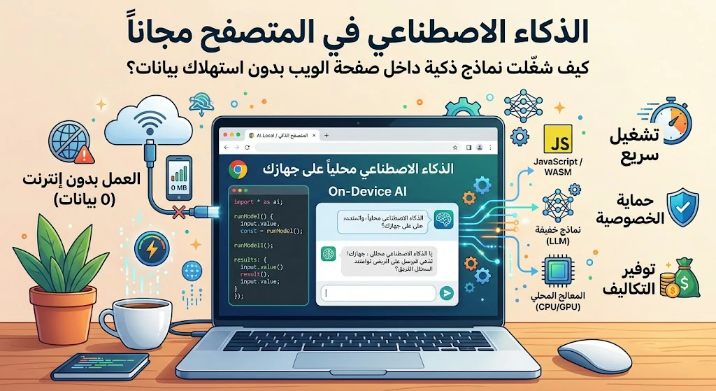 الذكاء الاصطناعي في المتصفح