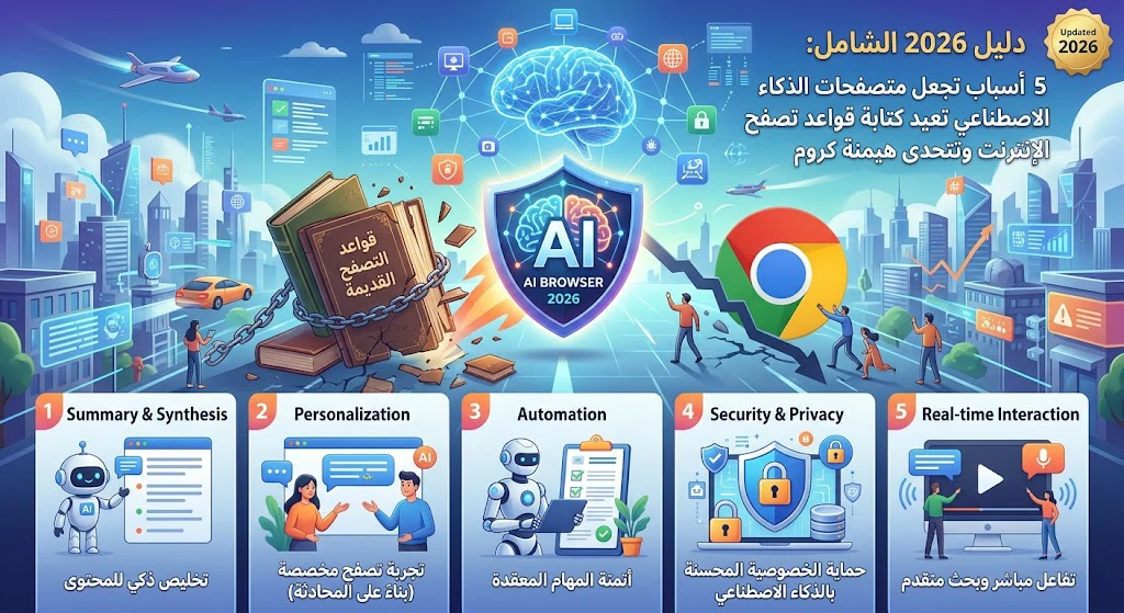 متصفحات الذكاء الاصطناعي
