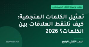 تمثيل الكلمات المتجهية: كيف تلتقط العلاقات بين الكلمات؟ 2026